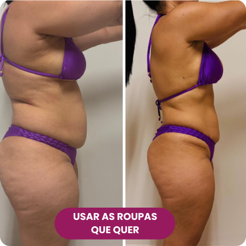 Transformação real de aluna do Reativa 1