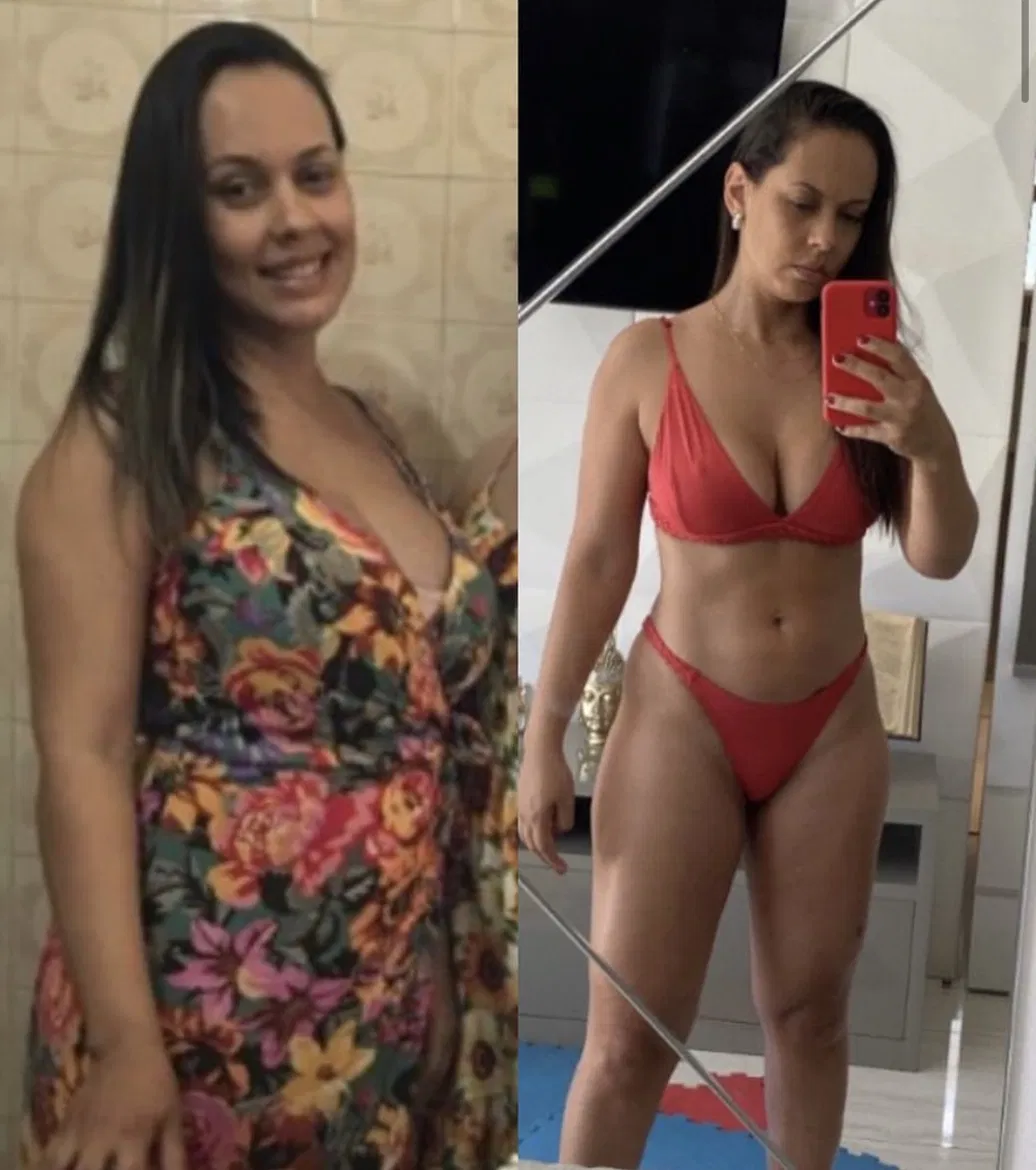 Monalisa Felix antes e depois